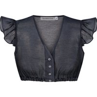 Dirndlbluse DIANA ~ 30 ~ dunkelblau