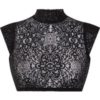 Dirndlbluse SELMA ~ schwarz ~ 30