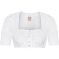 Dirndlbluse SIMONE ~ 34 ~ weiß