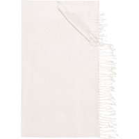 Trachtentuch 70 x 200 cm creme mit Fransen 002958