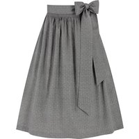 Dirndlschürze LINA (70 cm) ~ L ~ grau