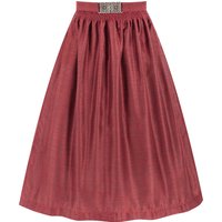Dirndlschürze mit Schmuck-Schließe (70 cm) ~ L ~ rot