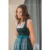 Dirndl VEITSBRONN (60 cm) ~ 32 ~ petrol