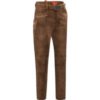 Lederhose lang mit Gürtel mittelbraun Paul 110809 ~ 60