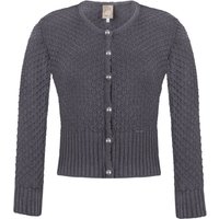 Trachten Strickjacke grau Marlene 003188 ~ 34