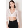 Dirndlbluse Cassandra 3/4-Arm