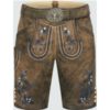 Lederhose Azzuro mit Gürtel