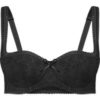 Dirndl BH Push-Up schwarz mit Spitze 005403 ~ 70E