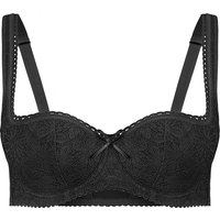 Dirndl BH Push-Up schwarz mit Spitze 005403 ~ 70E