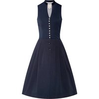 Midi Dirndl 65 cm Gastro dunkelblau Viona 006946 ~ 32