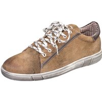 Trachtensneaker braun antik Siegfried 007711 ~ 42