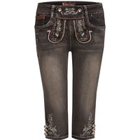 Damen Trachtenhose kniebund schwarz used Stretch Franziska 007741 ~ 30
