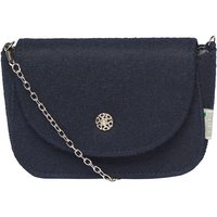 Trachtentasche dunkelblau Loden 008065