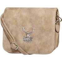 Trachtentasche Hirsch taupe 008412