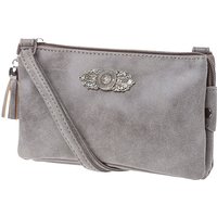 Dirndltasche Sophie mit Ornament 008413 ~ hellgrau