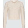 Jacke Noble White Flower