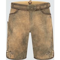 Lederhose Paulo mit Gürtel