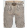 Lederhose Xilas mit Gürtel
