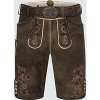 Lederhose Olivier mit Gürtel