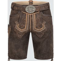 Lederhose Rufus mit Gürtel
