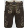 Lederhose Adreon mit Gürtel