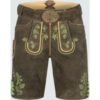 Lederhose Cassius mit Gürtel