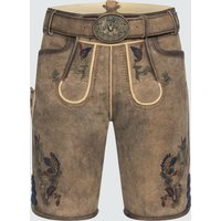 Lederhose Emil mit Gürtel