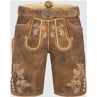 Lederhose Lennard mit Gürtel