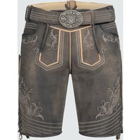 Lederhose Zac mit Gürtel