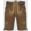 Lederhose Giulio mit Gürtel