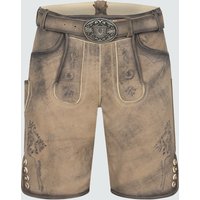 Lederhose Lucian mit Gürtel