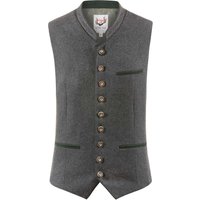Trachtenweste Sirius (grau-tanne