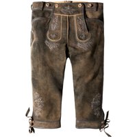 Trachtenlederhose Justin4 (bison gespeckt