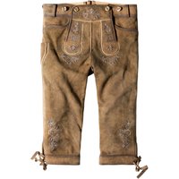 Trachtenlederhose Justin4 (havanna gespeckt