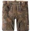Trachtenlederhose Beppo4 (bison gespeckt