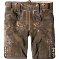 Trachtenlederhose Beppo4 (bison gespeckt