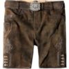 Trachtenlederhose Corbi4 (bison gespeckt