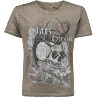 Trachtenshirt Bruno (stein
