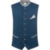 Trachtenweste Markus (blau