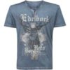 Trachtenshirt Berghero (rauchblau