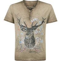 Trachtenshirt Günther (sand