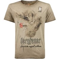Trachtenshirt Urschrei (sand