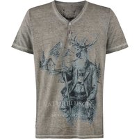 Trachtenshirt Naturbursch (stein