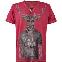 Trachtenshirt Prachtbock (rot