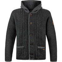 Trachtenstrickjacke Milan (anthrazit