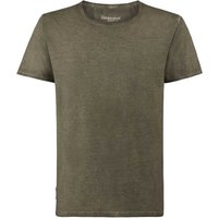 Trachtenshirt Falko Rundhals (olive