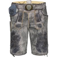 Lederhose kurz mit Gürtel stein Königsmörder 009493 ~ 46