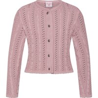 Mädchen Trachten Strickjacke altrosa Modell: Lilly 009521 ~ 116