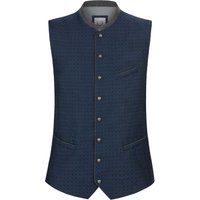 Trachtenweste Romeo (blau