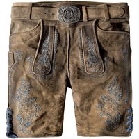 Trachtenlederhose Franz (uroid-blau
